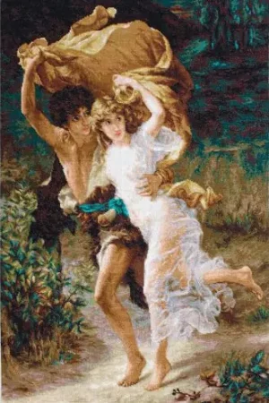 kit ricamo a punto croce - La tempesta - Luca-S Direttamente Dal Produttore