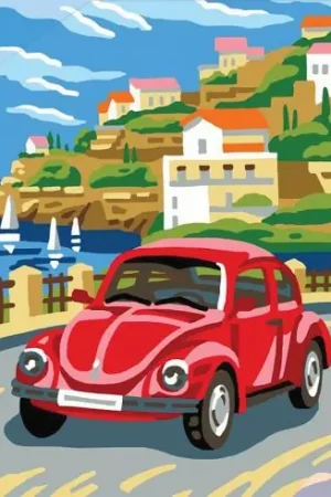 Canovaccio antico - Coccinella rossa - Collection d'Art Reso Gratuito