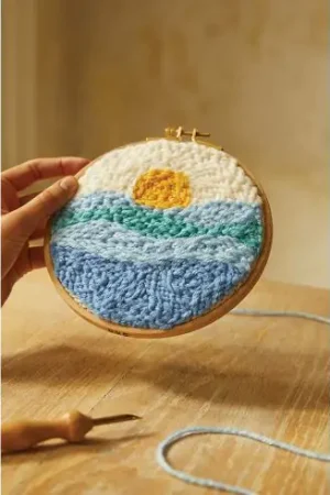 Kit ago broderie punch - Dolcezza del mare - DMC Occasione Imperdibile