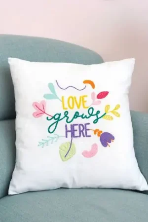 Soddisfatti O Rimborsati Kit cuscino da ricamo - L'amore cresce - Anchor