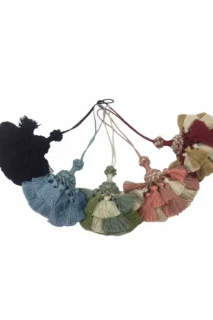 Fiocco Arredo Ballerina Grosso Chiave Nappina Pon Pon Nappa 20x10 Cm Ultime Pezzi