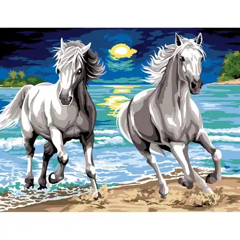 Offerta Lampo Canovaccio antico - Galoppo notturno - Margot de Paris