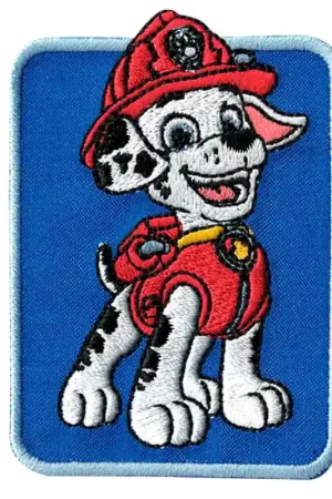 Occasione Patch Termoadesiva Paw Patrol Marshall il Pompiere