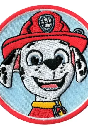 Patch Termoadesiva Ricamata Paw Patrol Marshall Felice Affare