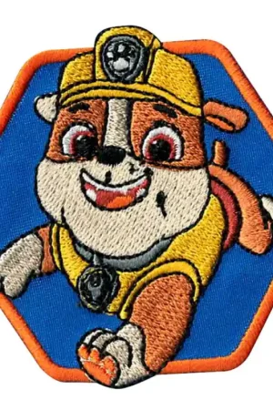 Patch Termoadesiva Ricamata Paw Patrol Rubble Sorridente Must-Have
