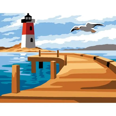 Kit di tela per bambini - Il pontile - Margot de Paris Occasione