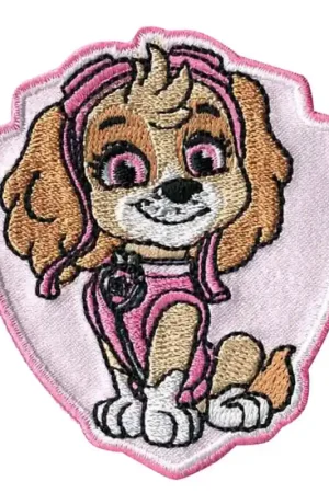 Patch Termoadesiva Ricamata Paw Patrol Skye Dolce Promozione