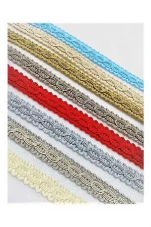 1 Mt Passamaneria Tappezzeria Copripunto Ricamo Ovale Arredo Casa Alto Cm 1 Subito Disponibile