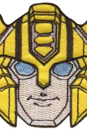Spedizione Espresso Toppa Termoadesiva Ricamata Transformers- Bumblebee