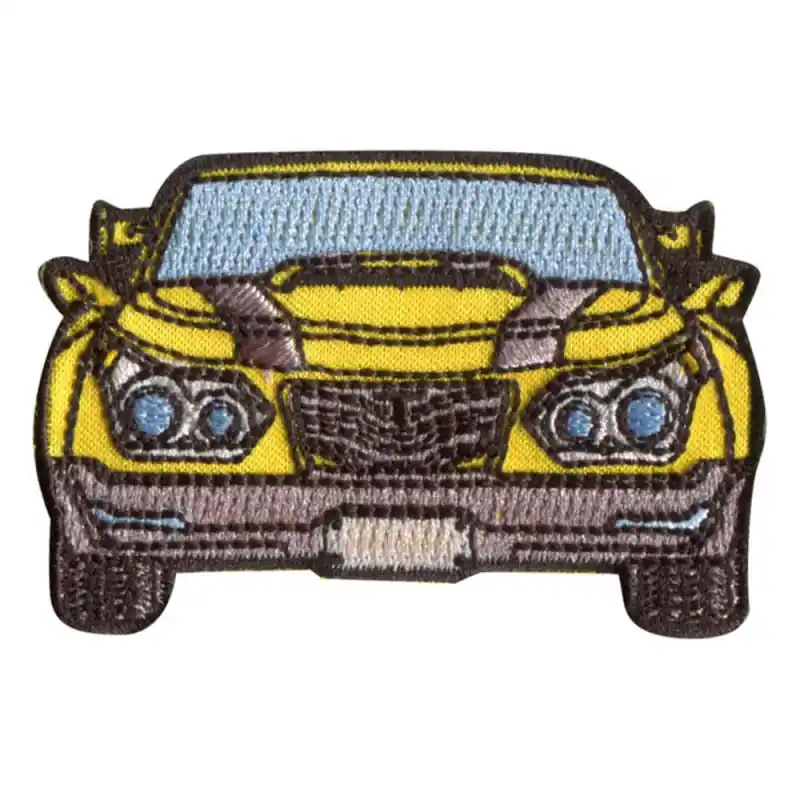 Toppa Termoadesiva Ricamata Transformers- Macchina Bumblebee Miglior Prezzo