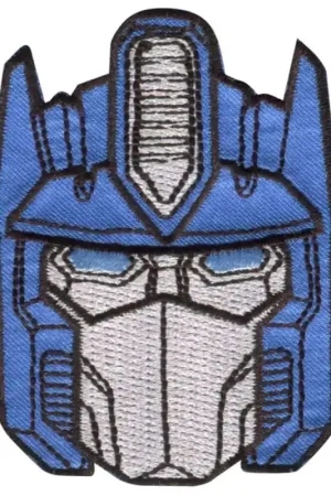 Professionale Toppa Termoadesiva Ricamata Transformers -Leader Optimus Prime