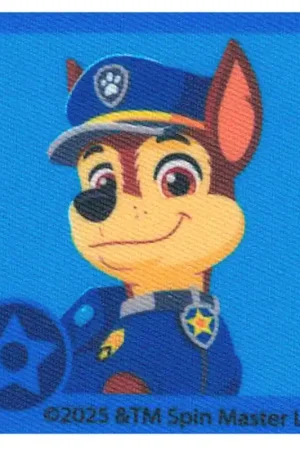 Patch Termoadesiva Paw Patrol Chase Polizia Blu Nuova Collezione