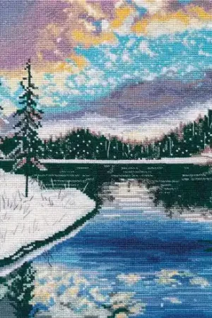 Offerta Speciale kit ricamo a punto croce - Serata glassata - Oven