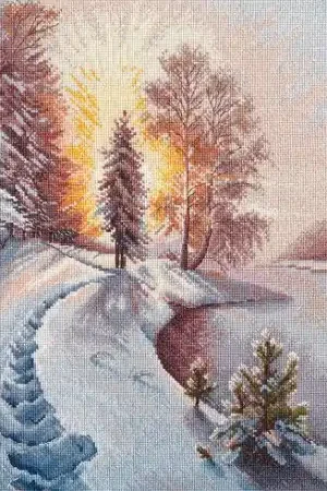 kit ricamo a punto croce - Radiance - Oven Promozione Esclusiva