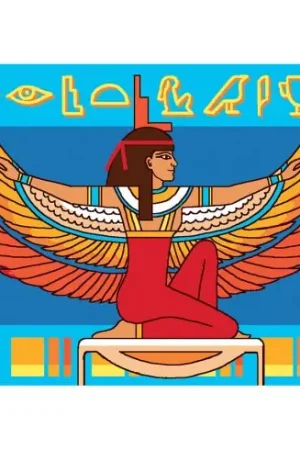 Canovaccio antico - dea Iside - Luc Créations Non Perdere