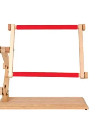 Telaio per ricamare - Telaio in legno con clip per tavolo - Luca-S Ultima Occasione