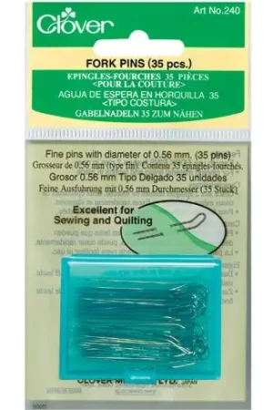 Offerta spilla - spilli a forca - 35 pezzi - Clover