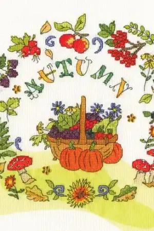 kit ricamo a punto croce - Stagione autunnale - Bothy Threads Must-Have