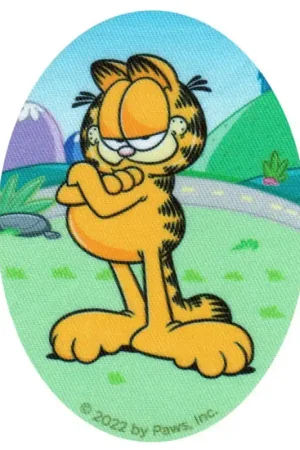 Patch Termoadesiva Ovale Garfield Rilassato Più Venduto