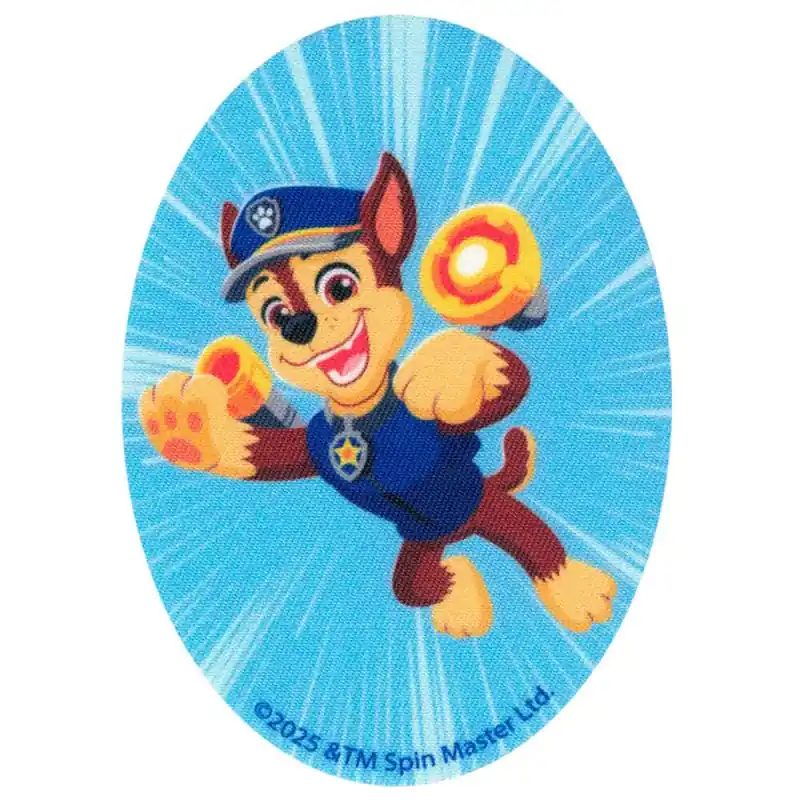 Ordina Subito Patch Termoadesiva Ovale Paw Patrol Chase in Volo