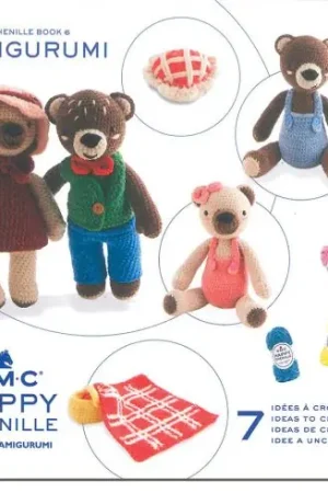 Quantità Limitata Libro - 7 idee per lavorare all'uncinetto Happy Chenille Book 6 - DMC