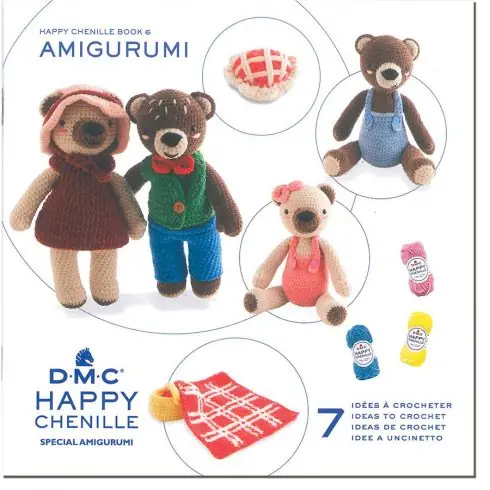 Quantità Limitata Libro - 7 idee per lavorare all'uncinetto Happy Chenille Book 6 - DMC
