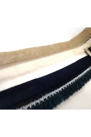 Passamaneria Bordo Frangia Panno Lana Alta 3 cm Esclusivo