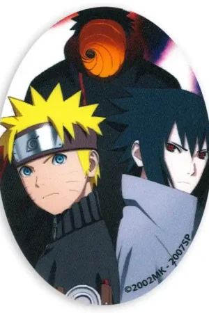 Patch Termoadesivo Ovale- Naruto vs Sasuke Rivali Esclusivo