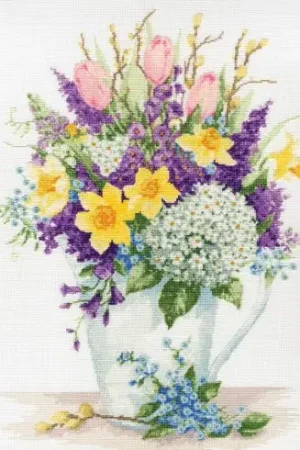 Prezzo Scontato kit ricamo a punto croce - Primeroses - Toison d'or