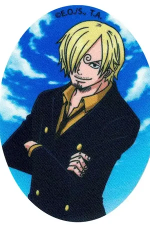 Toppa Termoadesiva Ovale One Piece -Sanji Chef Offerta Lampo