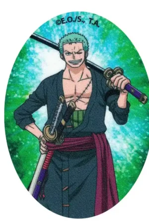 Prezzo Di Fabbrica Toppa Termoadesiva Ovale -One Piece Zoro Spadaccino