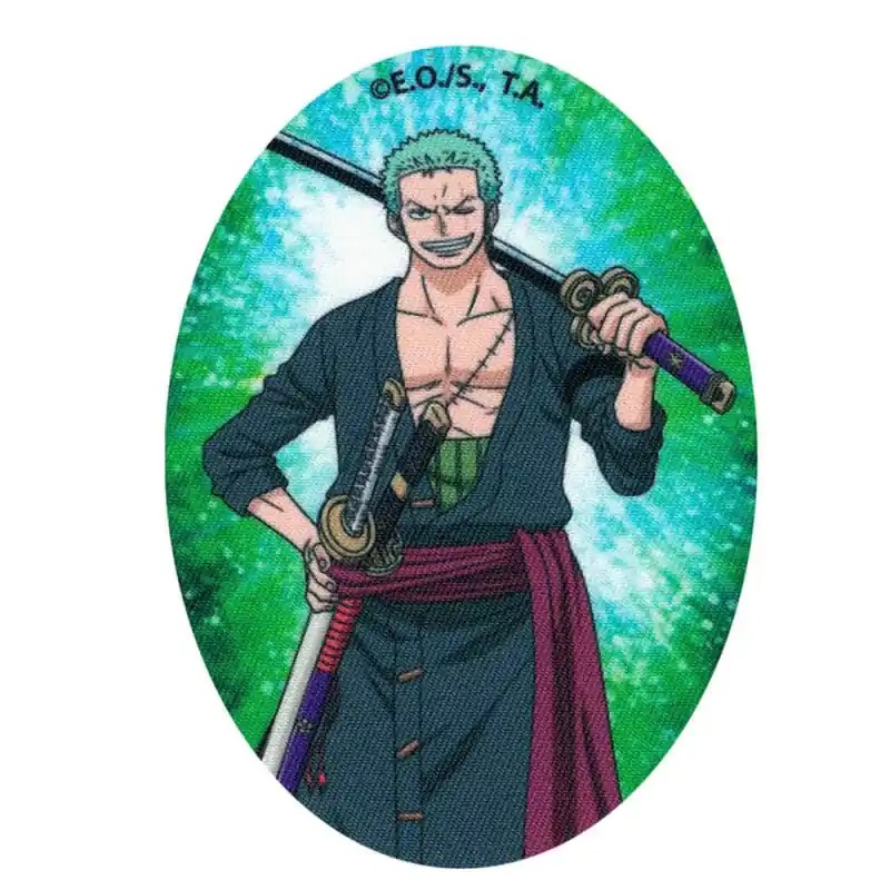 Prezzo Di Fabbrica Toppa Termoadesiva Ovale -One Piece Zoro Spadaccino