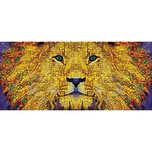 Kit di ricamo con perline - Leone d'oro - Nova Sloboda A Buon Prezzo