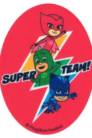 Solo Oggi Patch Termoadesiva Ovale PJ Masks Super Team