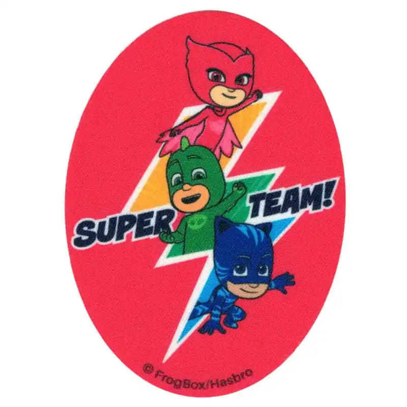 Solo Oggi Patch Termoadesiva Ovale PJ Masks Super Team