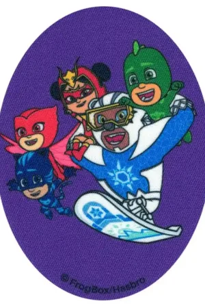 Scelto Dai Clienti Patch Termoadesiva Ovale PJ Masks Squadra di Eroi