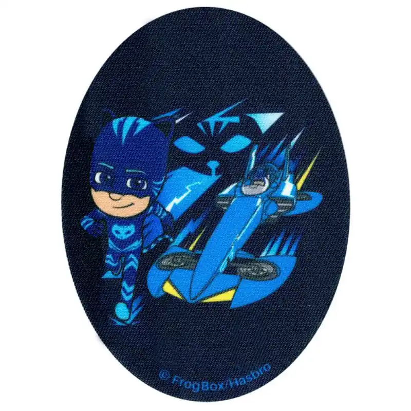 Patch Termoadesiva Ovale PJ Masks Catboy con Auto Prezzo Scontato