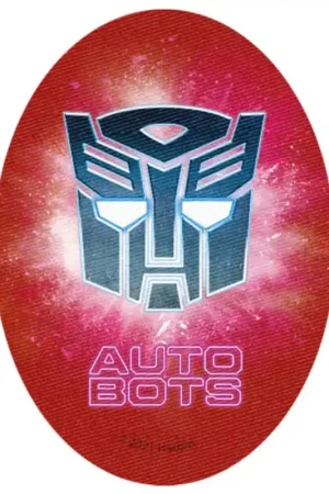 Patch Termoadesiva Ovale Transformers Autobots Spedizione Gratuita
