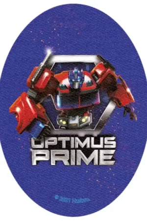Patch Termoadesiva Ovale Transformers Optimus Prime Battaglia Must-Have