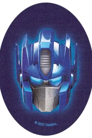 Occasione Patch Termoadesiva Ovale Transformers Optimus Prime Viso