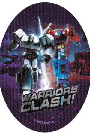 Patch Termoadesiva Ovale Transformers Warriors Clash Solo Oggi