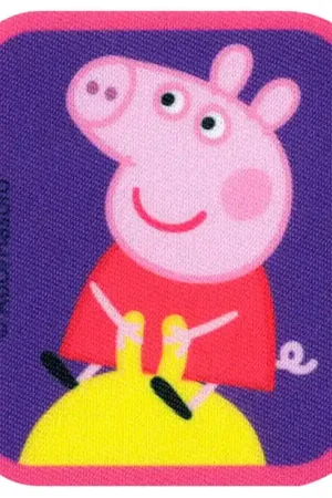 Patch Termoadesiva Peppa Pig sulla Palla Rimbalzante A Buon Prezzo