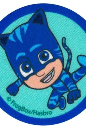 Non Perdere Toppa Termoadesiva PJ Masks Catboy Blu Rotondo