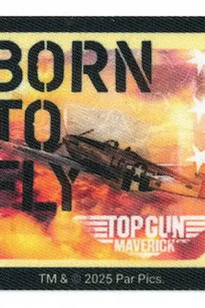 Solo Oggi Toppa Termoadesiva Top Gun "Born to fly"