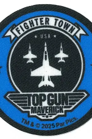 Must-Have Toppa Termoadesiva Top Gun Fighter Town USA