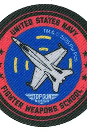 Economico Toppa Termoadesiva Top Gun Scuola di Armi da Combattimento della Marina degli Stati Uniti