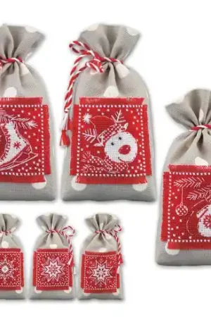 Pagamento Sicuro Kit sacchetto profumato da ricamo - Regali d'inverno - Riolis