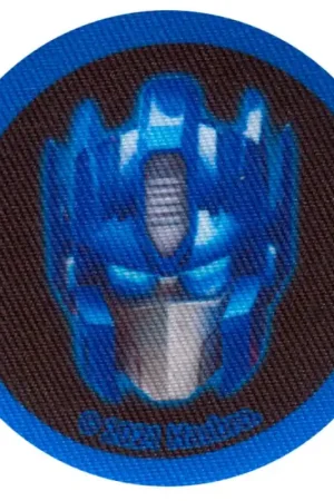 Nuova Collezione Toppa Termoadesiva Transformers Faccia di Optimus Prime Blu