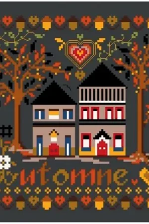 Foglio di punto croce - Le 4 stagioni - Isabelle Haccourt Vautier Miglior Prezzo