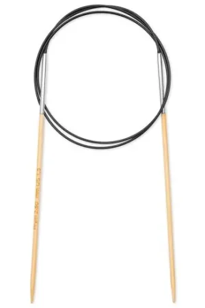 Aghi circolari per maglieria - Aghi circolari per lavorare a maglia Bamboo - 80 cm - Prym Offerta